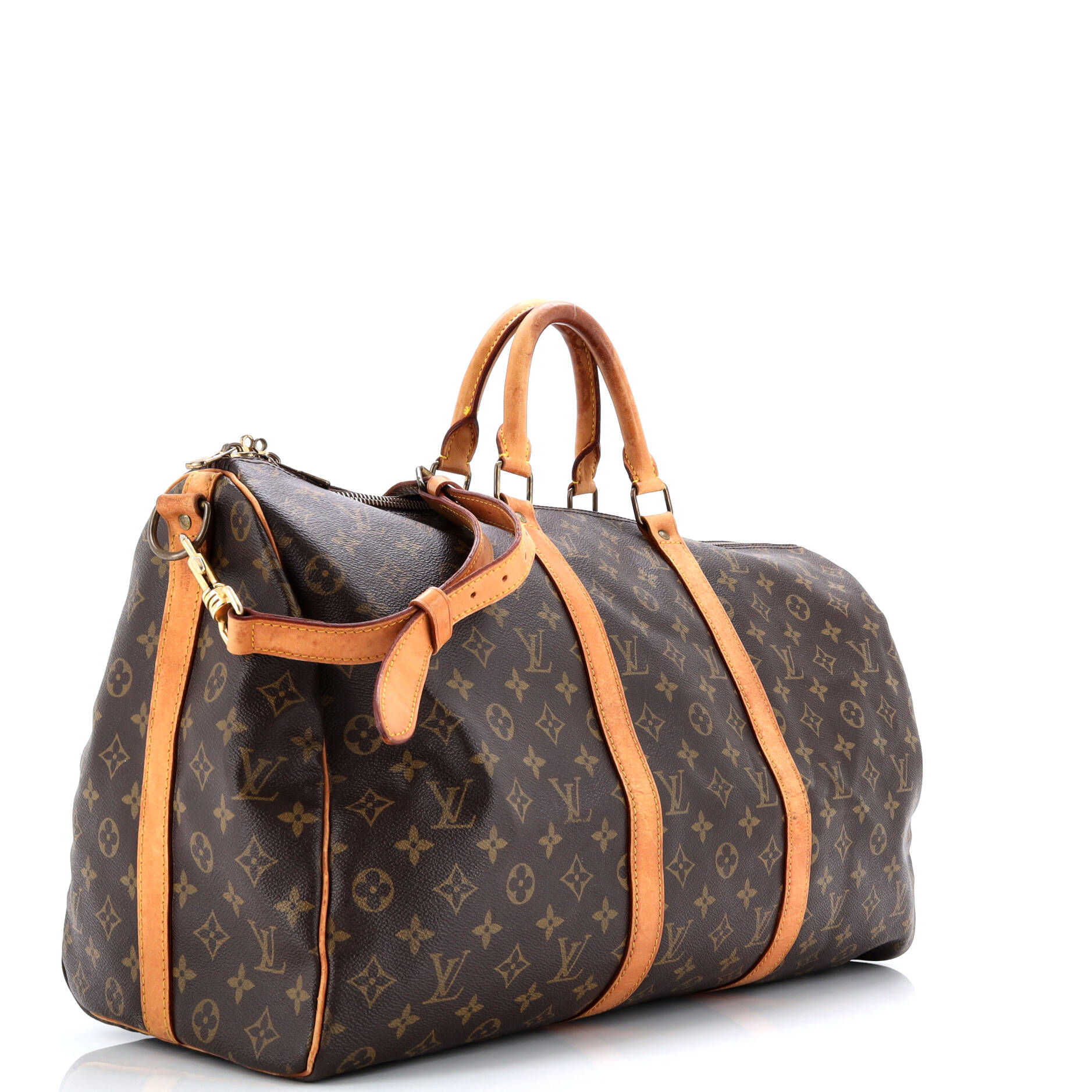Keepall Bandouliere Bag Monogram Canvas 50