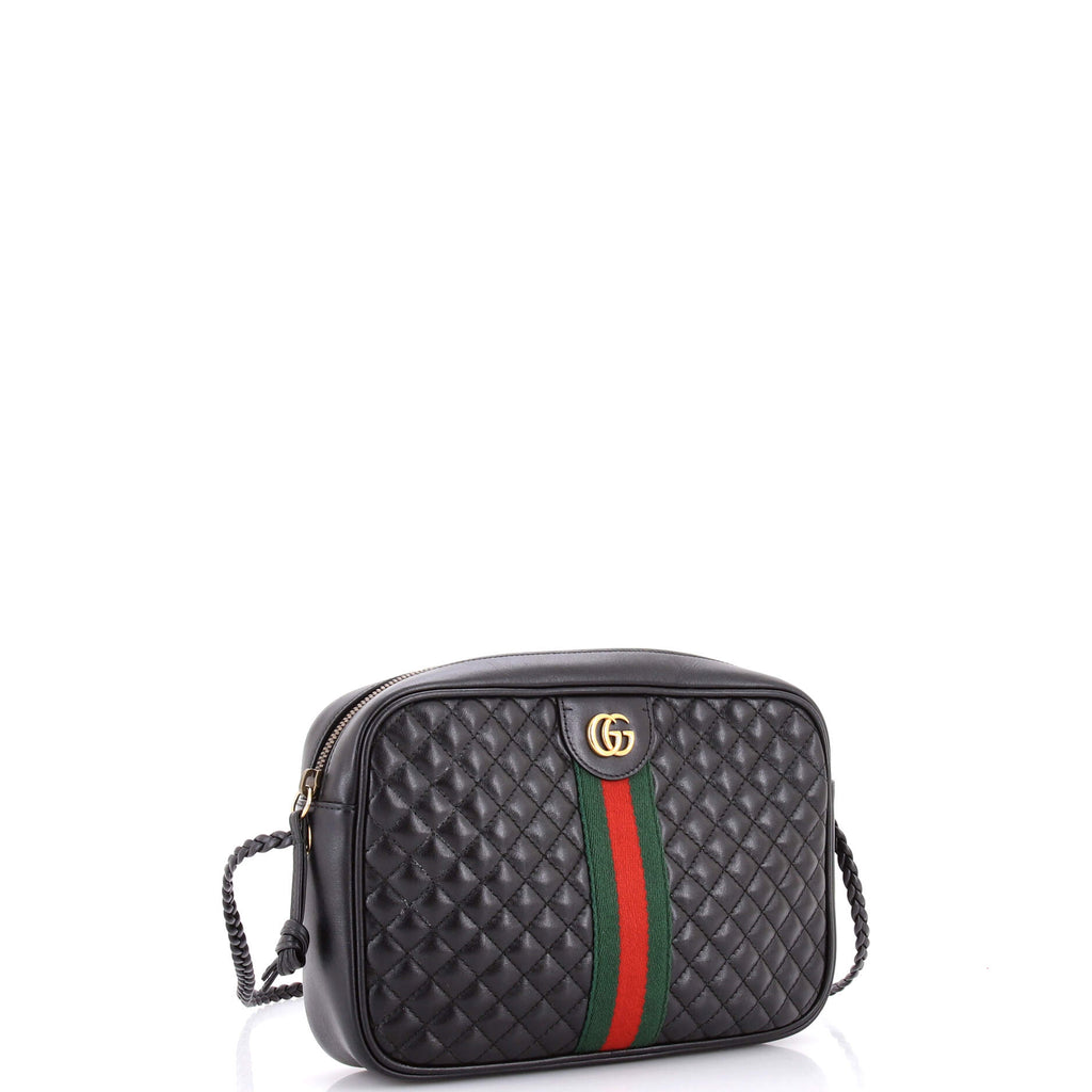 Trapuntata Camera Bag Quilted Leather Small
