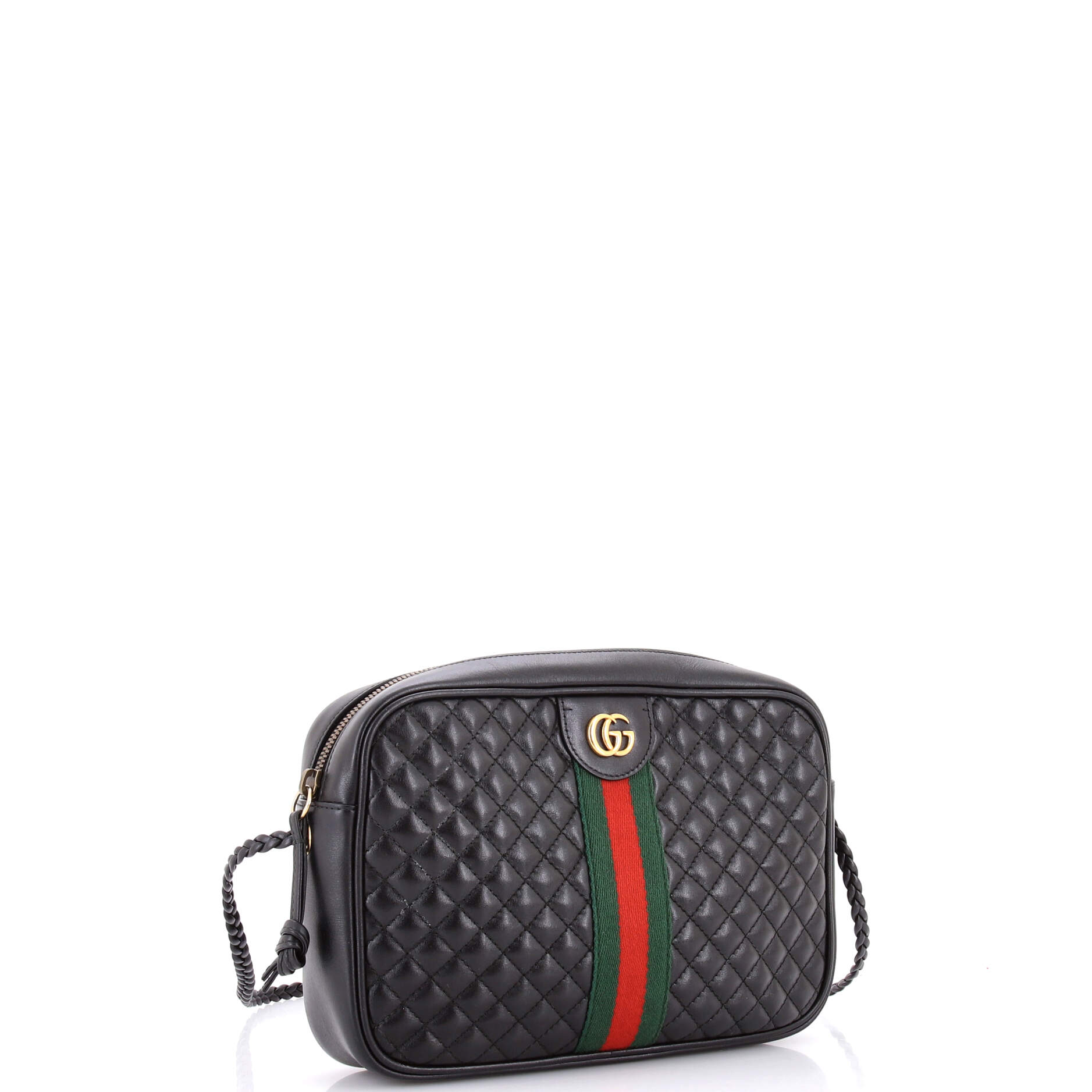 Trapuntata Camera Bag Quilted Leather Small