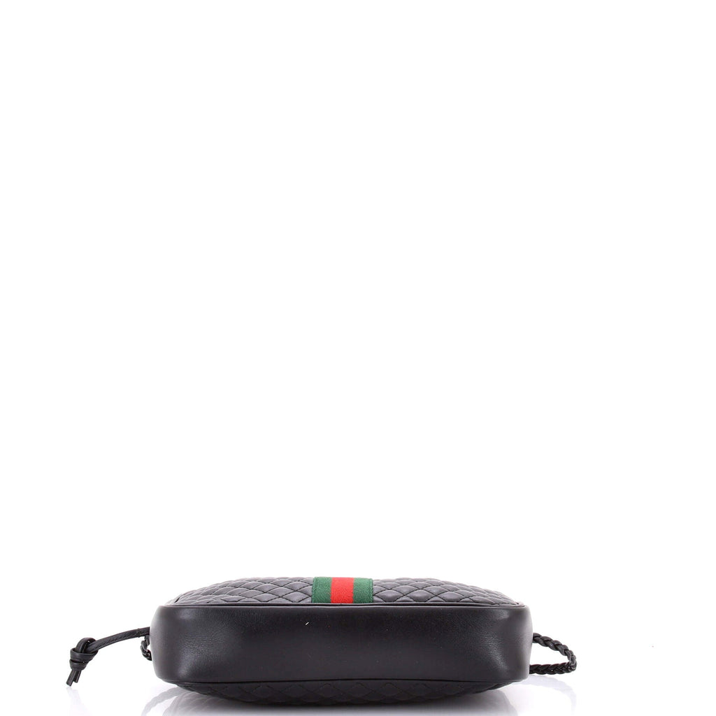 Trapuntata Camera Bag Quilted Leather Small