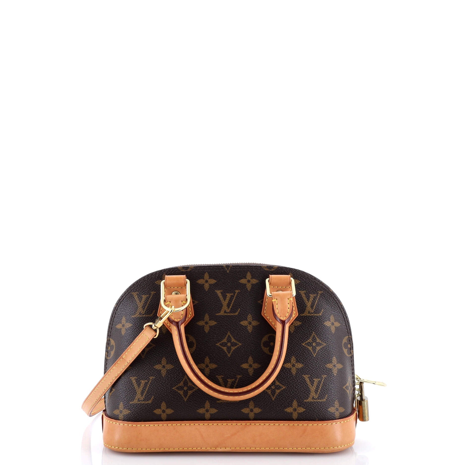 Alma Handbag Monogram Canvas BB