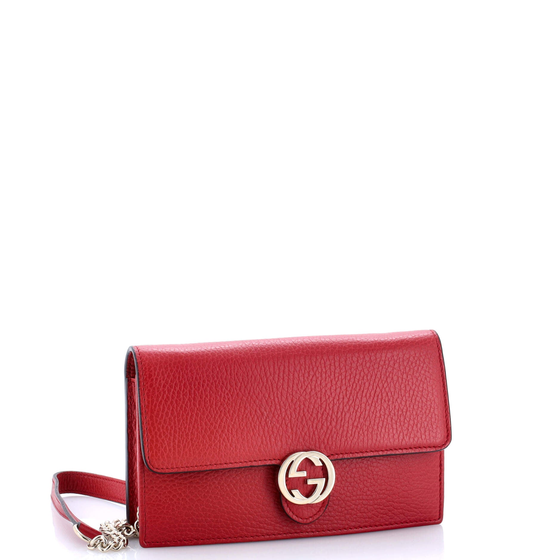 Interlocking Wallet on Chain Leather