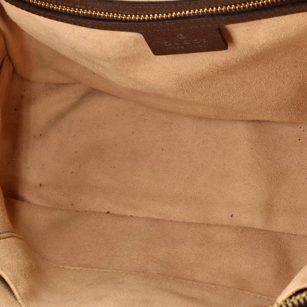 Ophidia Zip Around Camera Bag GG Coated Canvas Small