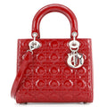 Lady Dior NM Bag Cannage Quilt Patent Medium