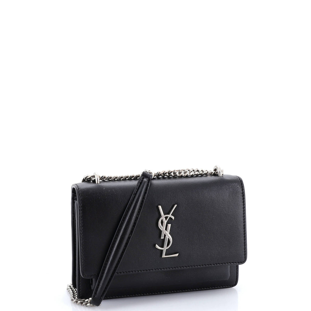 Sunset Chain Wallet Leather