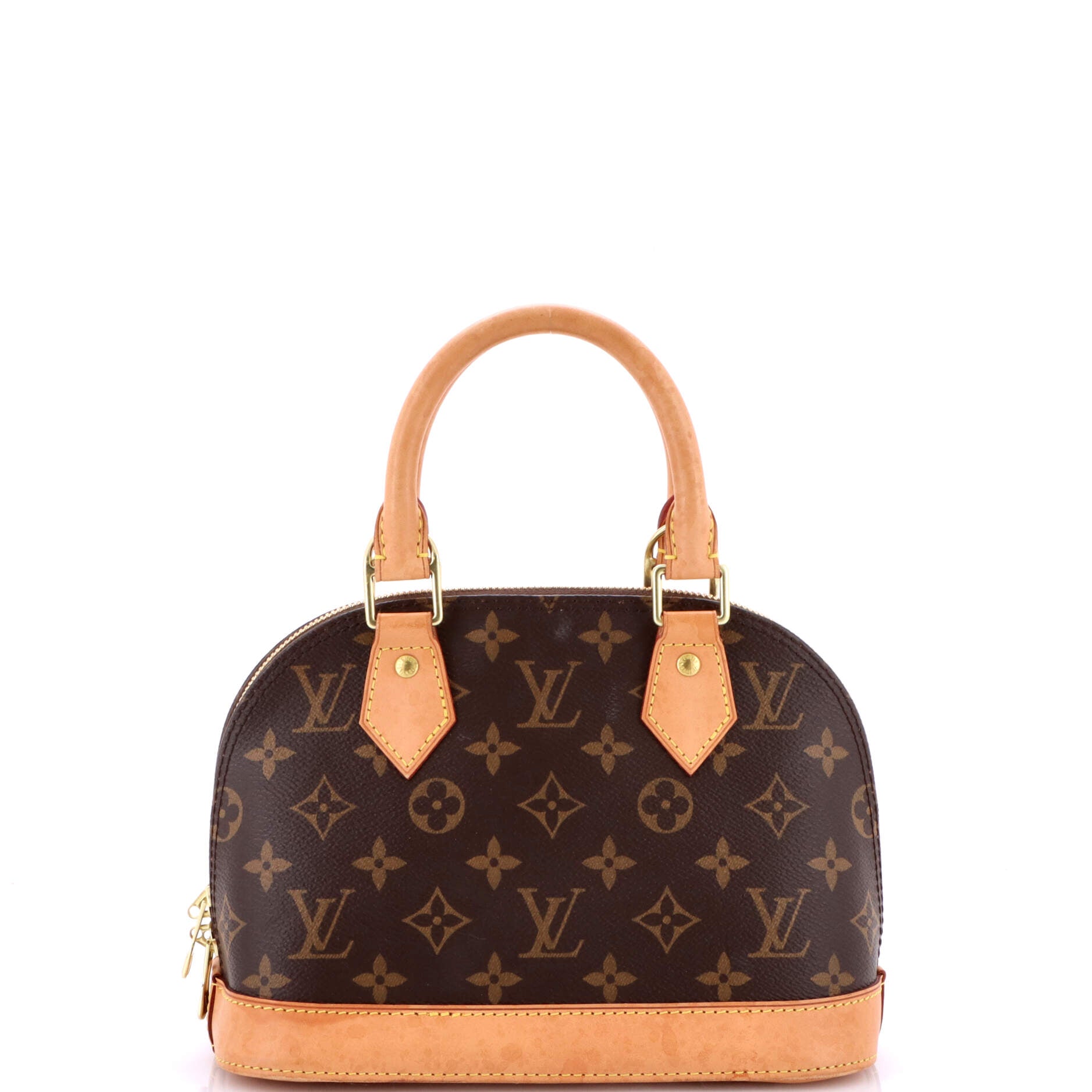 Alma Handbag Monogram Canvas BB