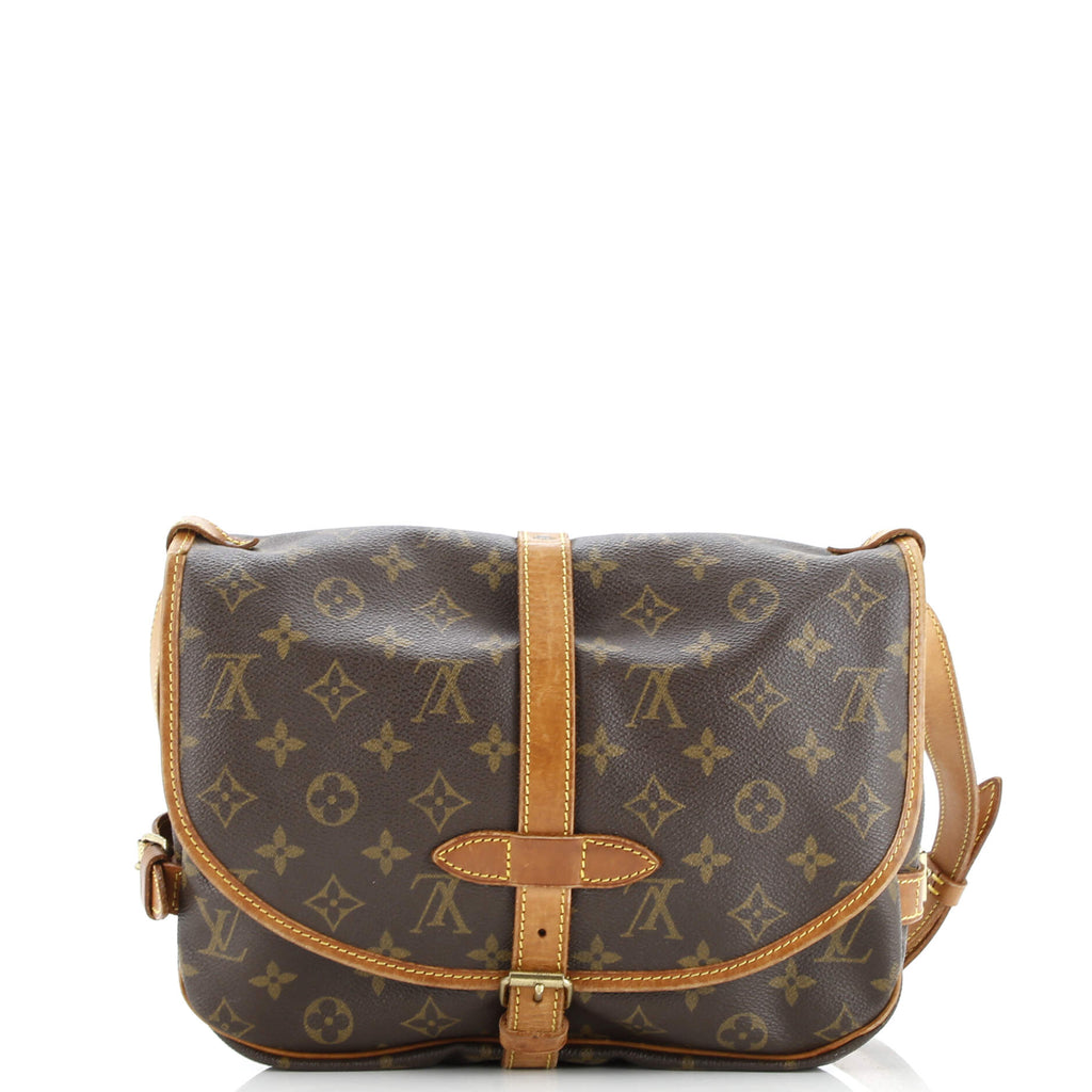 Saumur Handbag Monogram Canvas 30
