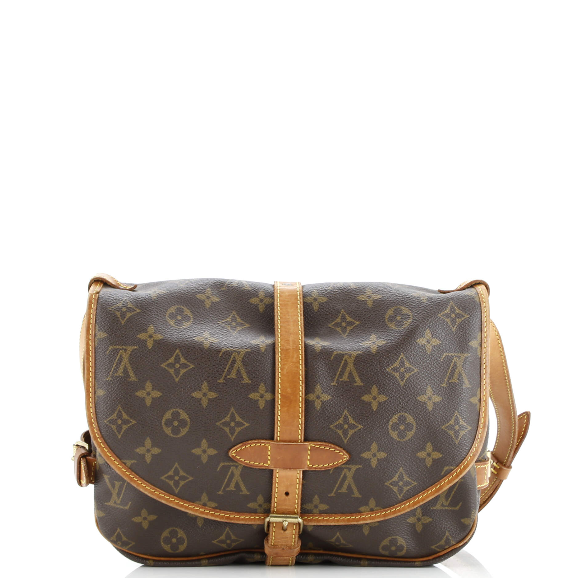 Saumur Handbag Monogram Canvas 30