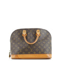 Vintage Alma Handbag Monogram Canvas PM