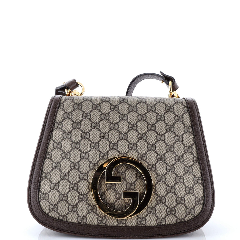 Blondie NM Top Handle Bag GG Coated Canvas Medium