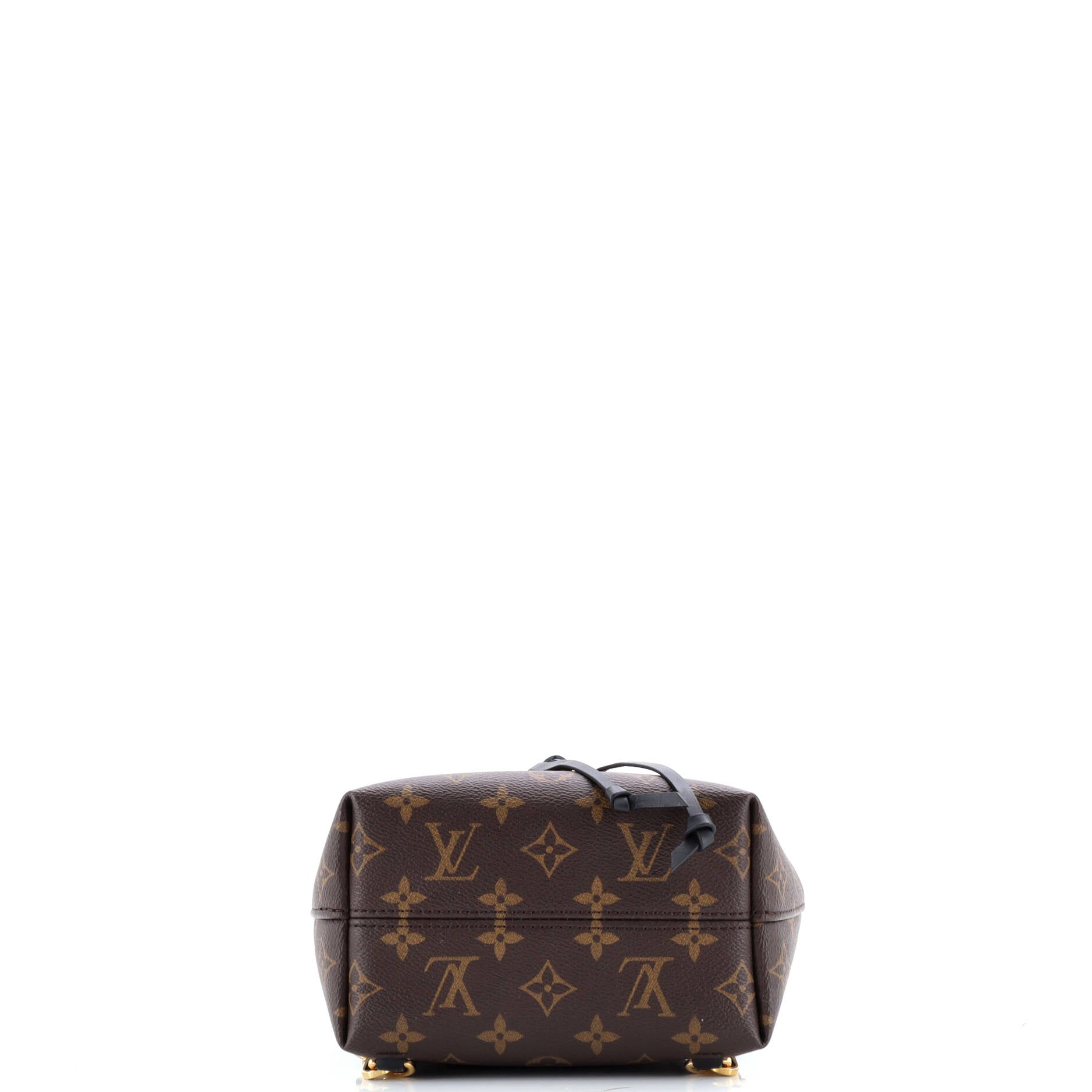 Montsouris NM Backpack Monogram Canvas with Leather BB