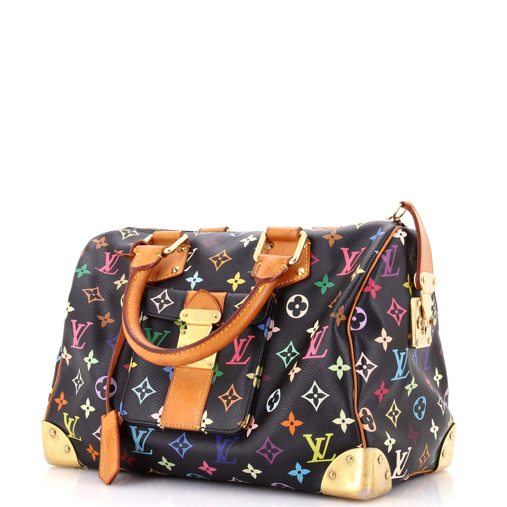 Speedy Handbag Monogram Multicolor 30
