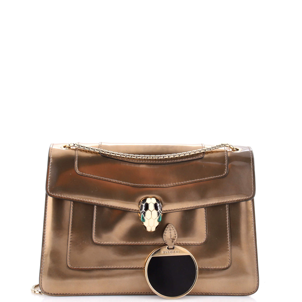 Serpenti Forever Shoulder Bag Patent Medium