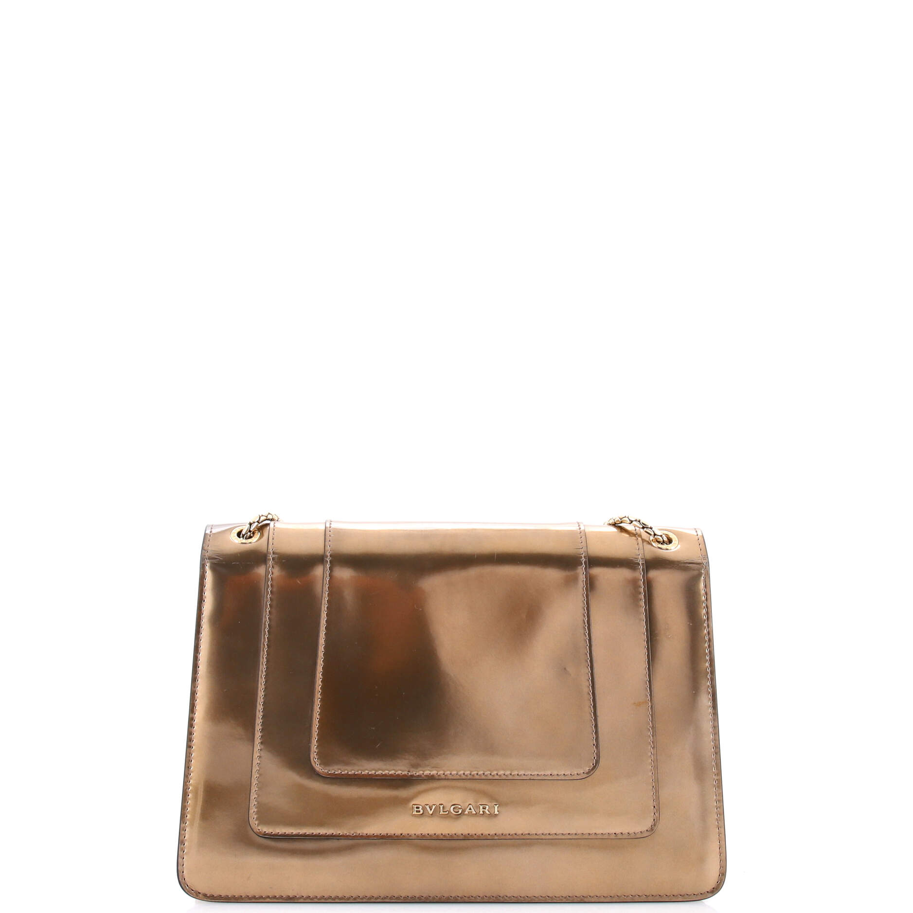Serpenti Forever Shoulder Bag Patent Medium