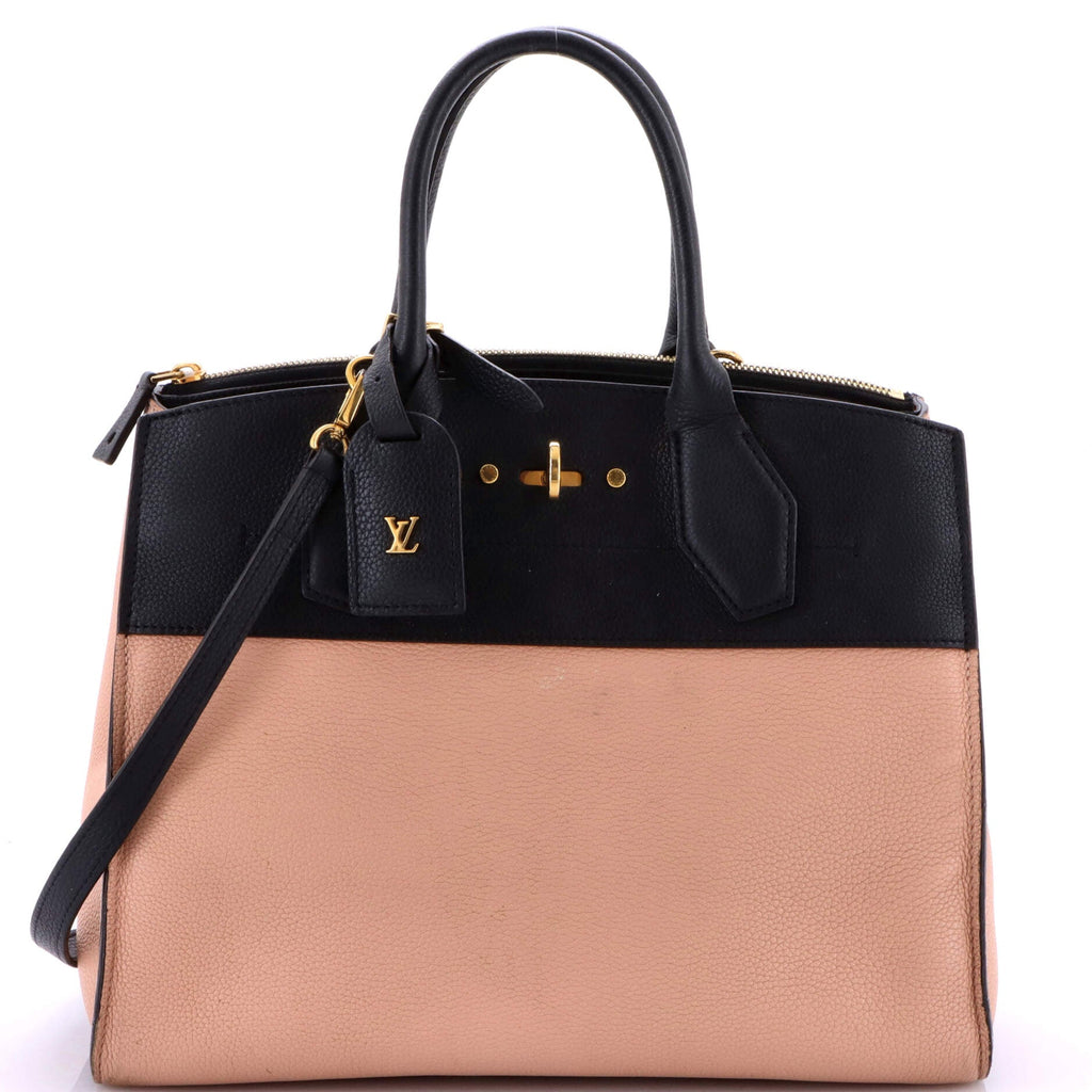 City Steamer Handbag Leather MM