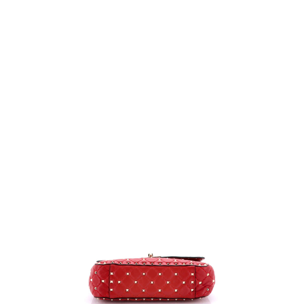 Rockstud Spike Flap Bag Quilted Leather Medium