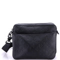 Trio Messenger Bag Monogram Shadow Leather