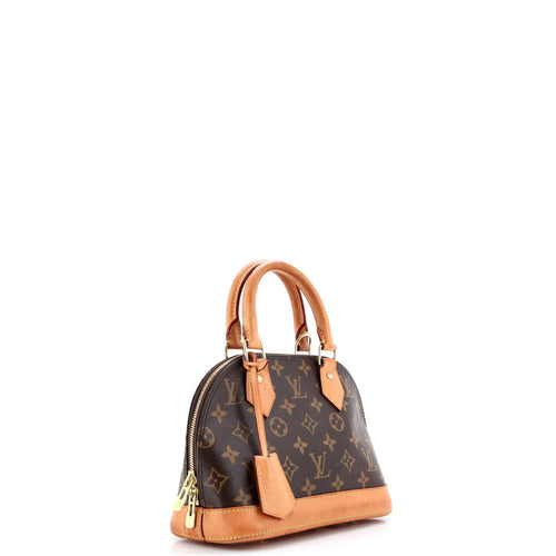Alma Handbag Monogram Canvas BB