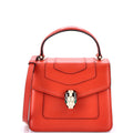 Serpenti Forever Top Handle Bag Leather Small