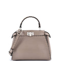 Selleria Peekaboo Bag Leather with Python Mini