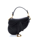 Saddle Handbag Leather Mini