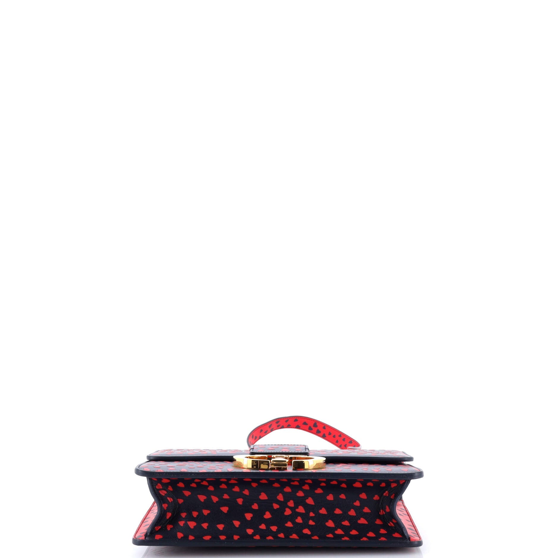 30 Montaigne Flap Bag Printed Leather