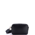 Crossbody Camera Bag Leather and GG Coated Canvas Small
