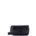 GG Marmont Flap Belt Bag Matelasse Leather