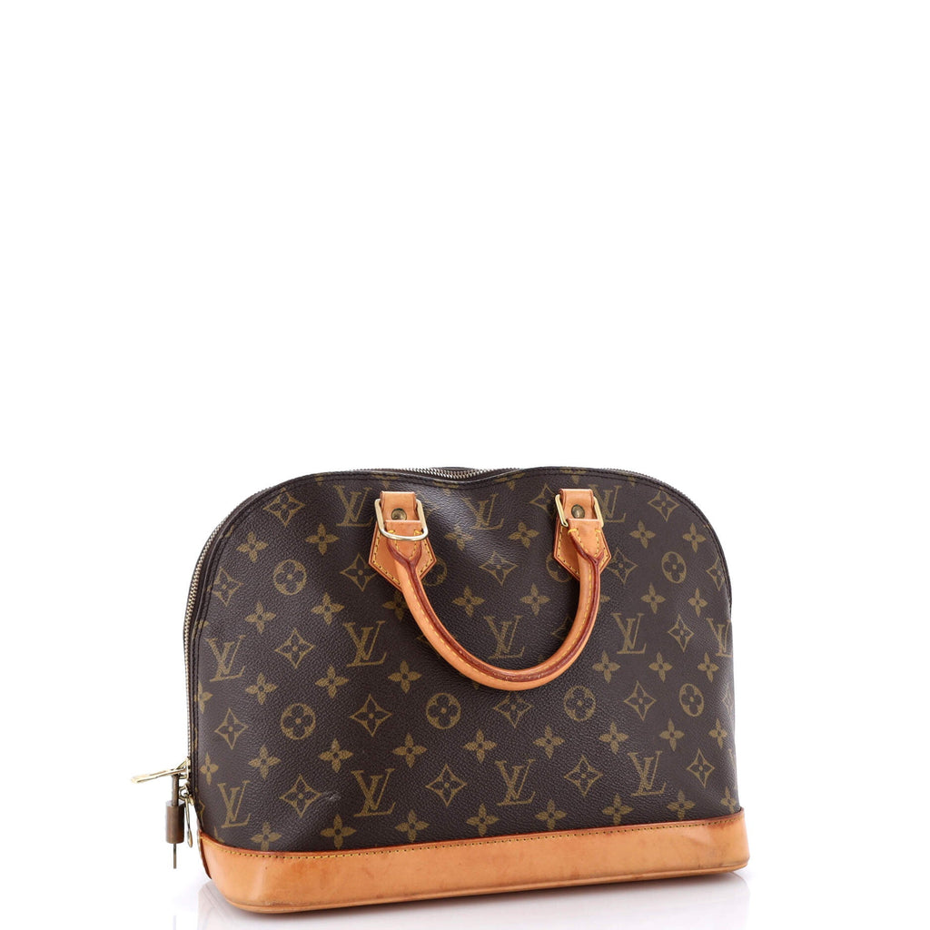 Vintage Alma Handbag Monogram Canvas PM