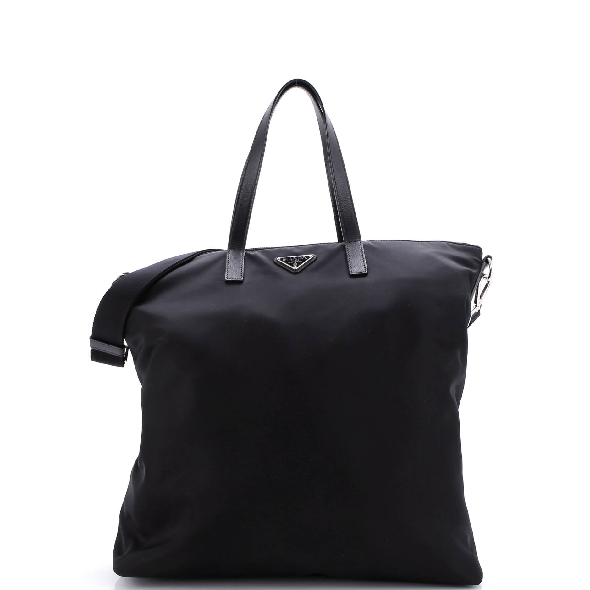 Vela Zip Top Convertible Tote Tessuto Large