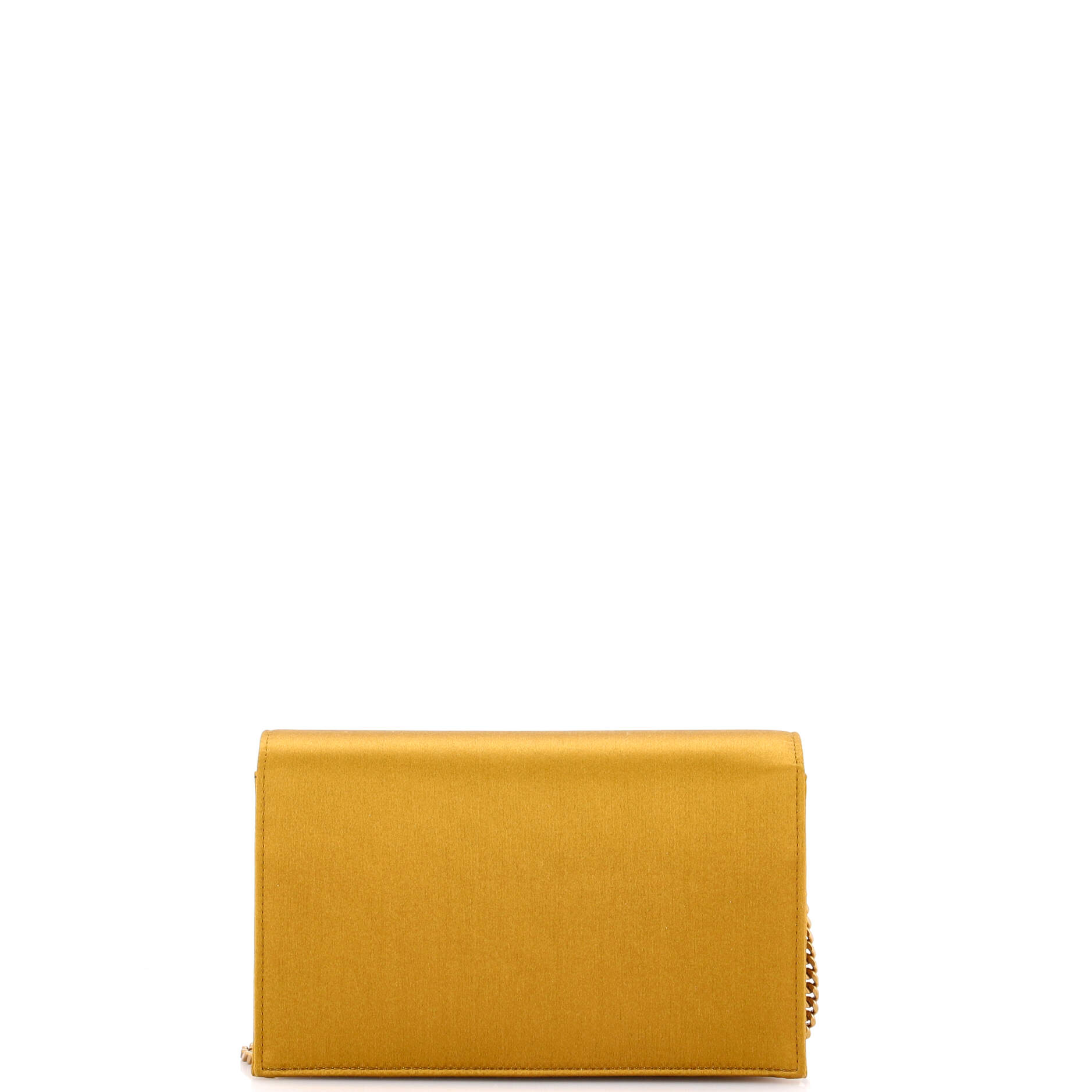 Classic Monogram Tassel Chain Wallet Satin