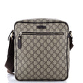 Front Zip Messenger GG Coated Canvas Medium