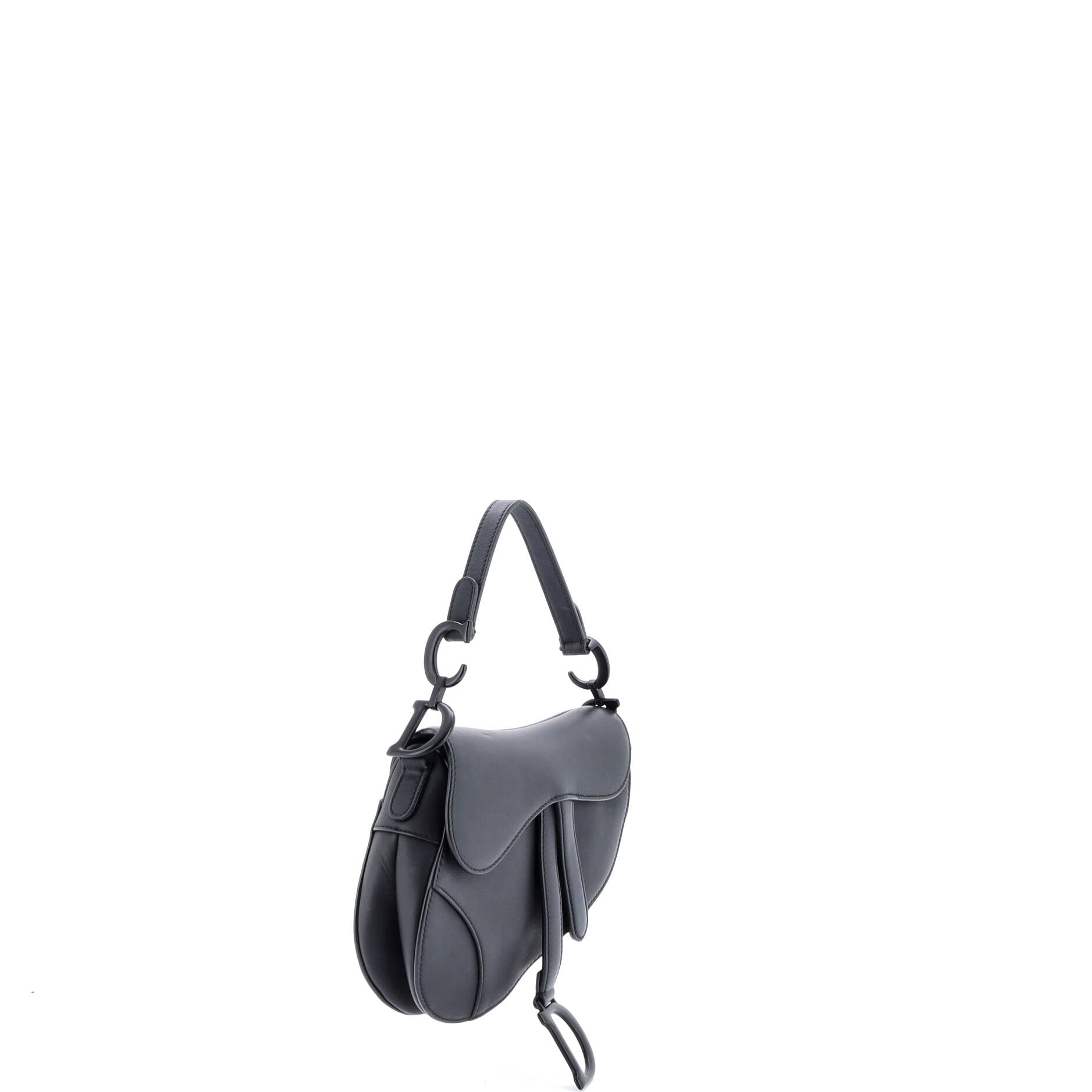 Ultra Matte Saddle Handbag Leather Mini