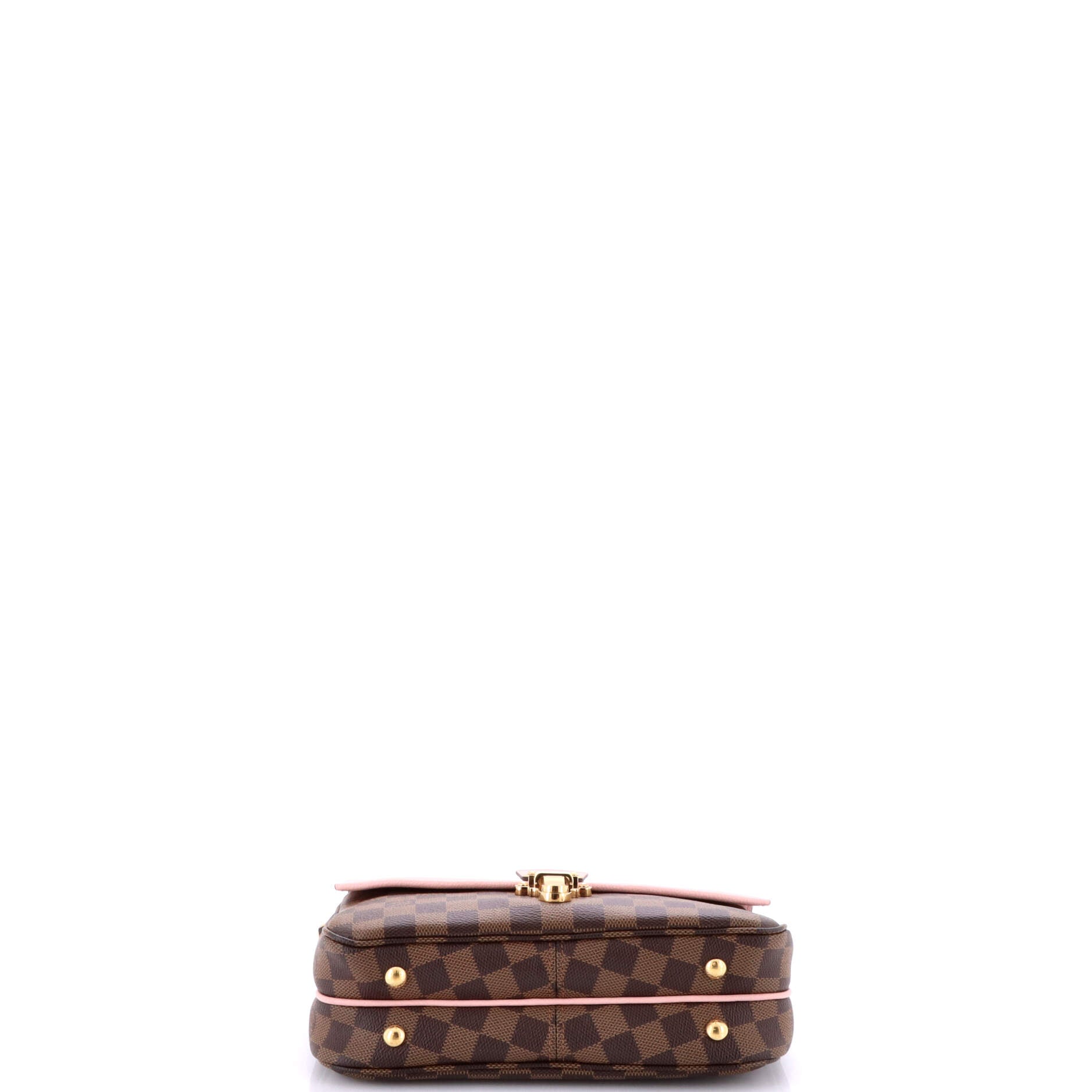 Clapton Handbag Damier and Leather PM