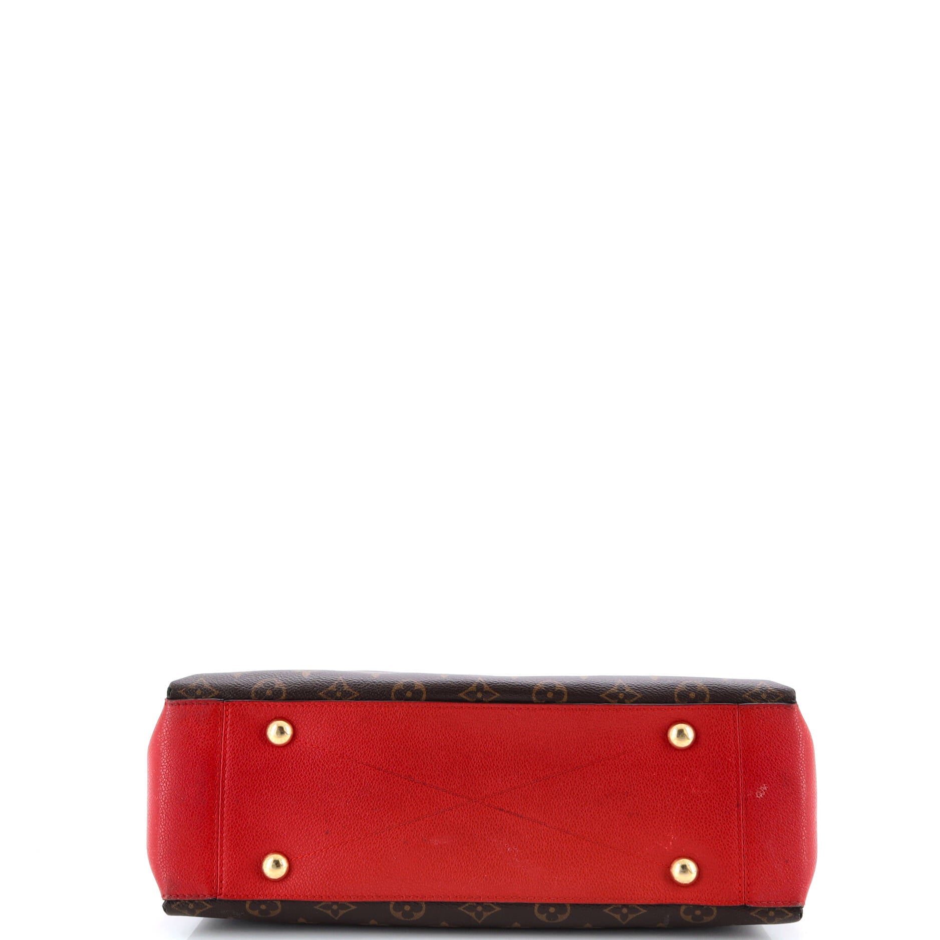 Surene Handbag Monogram Canvas with Leather MM