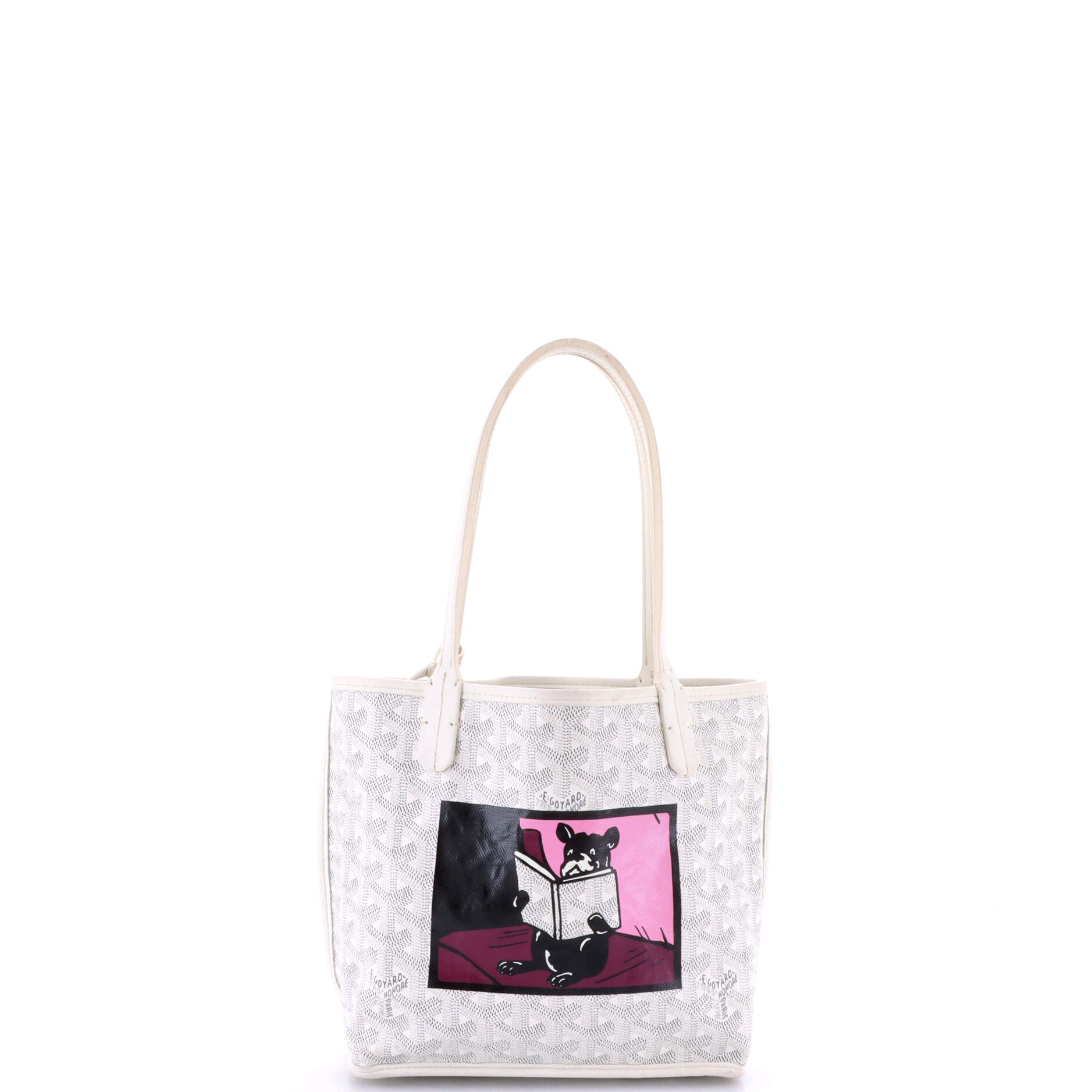Anjou Reversible Tote Printed Coated Canvas Mini