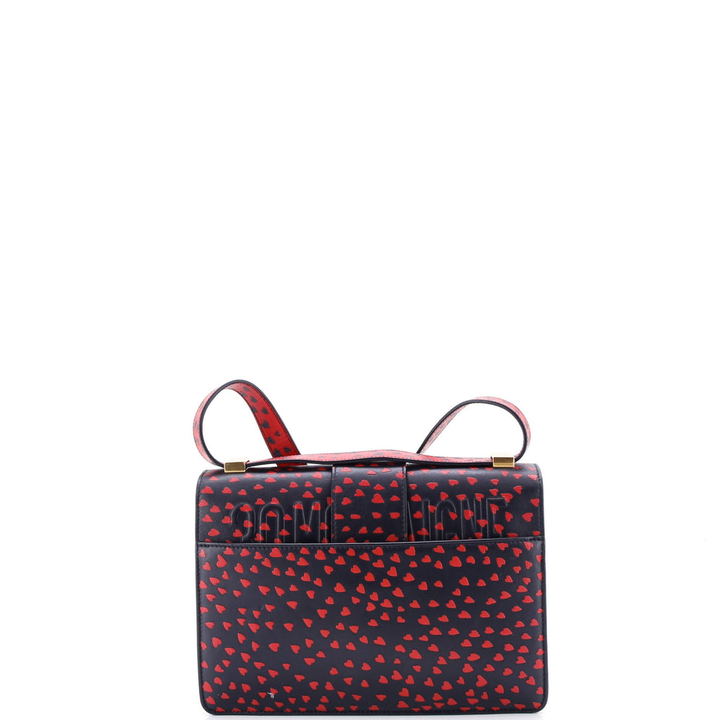 30 Montaigne Flap Bag Printed Leather