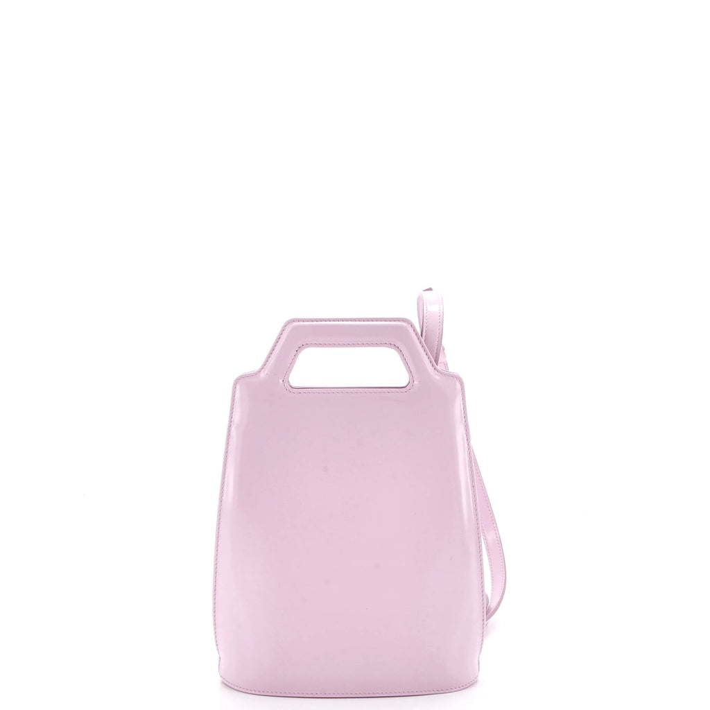 Wanda Top Handle Shoulder Bag Leather North South
