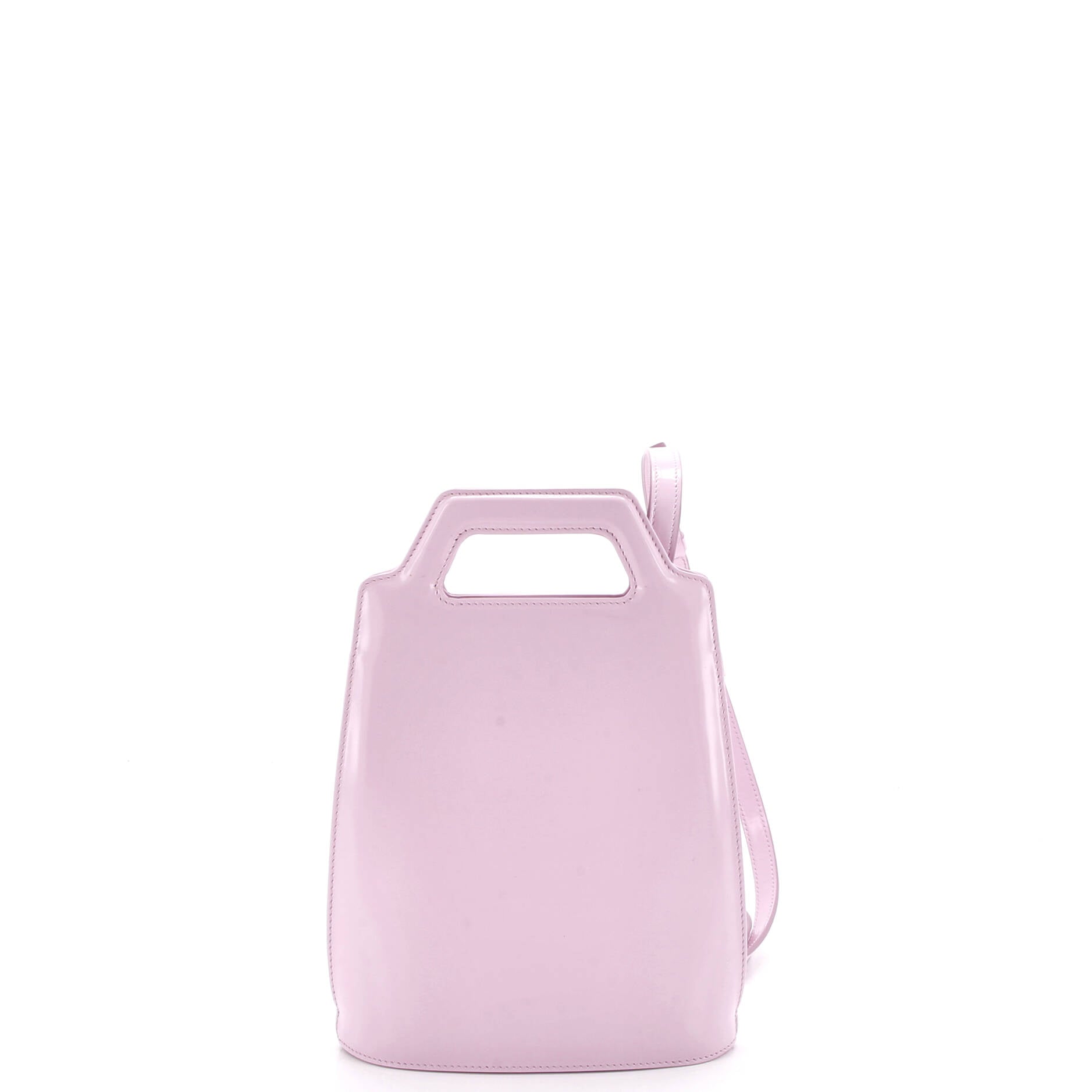 Wanda Top Handle Shoulder Bag Leather North South