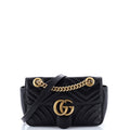 GG Marmont Flap Bag Matelasse Leather Mini