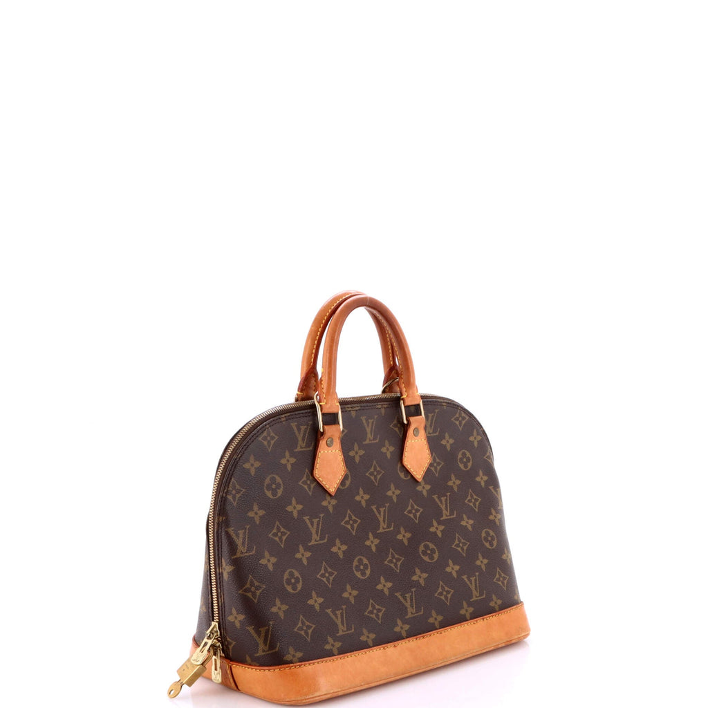 Vintage Alma Handbag Monogram Canvas PM