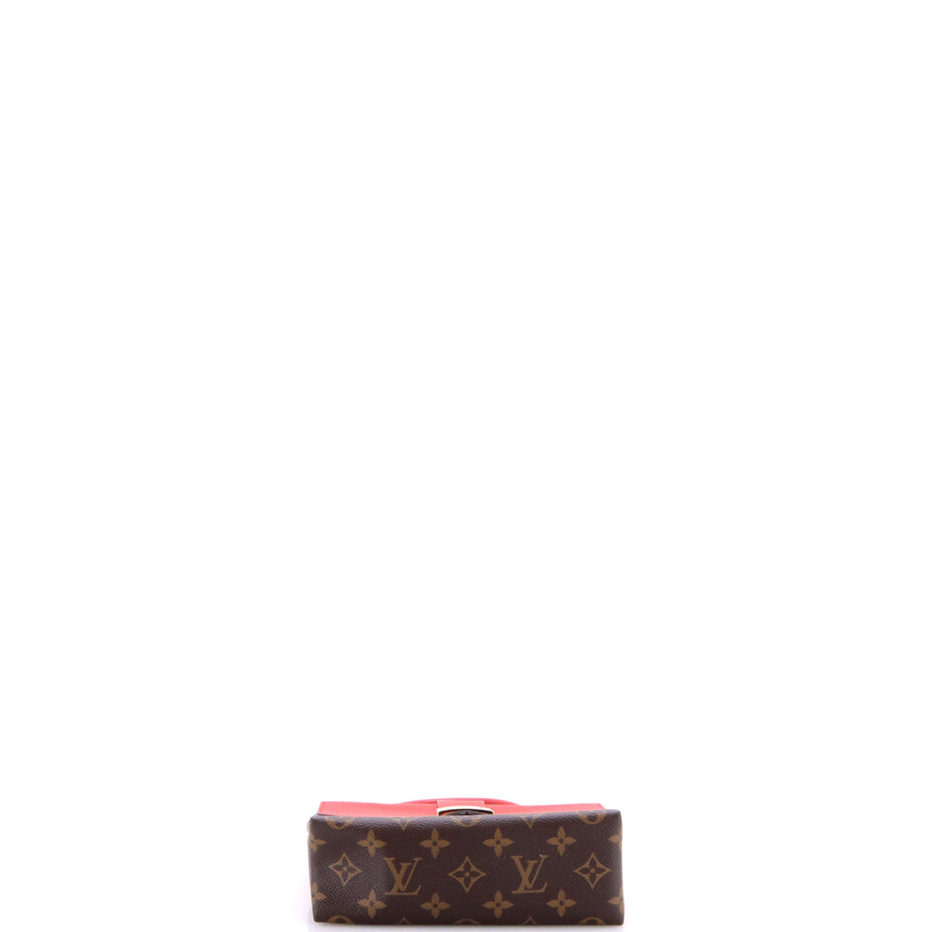 Locky Handbag Monogram Canvas with Leather BB