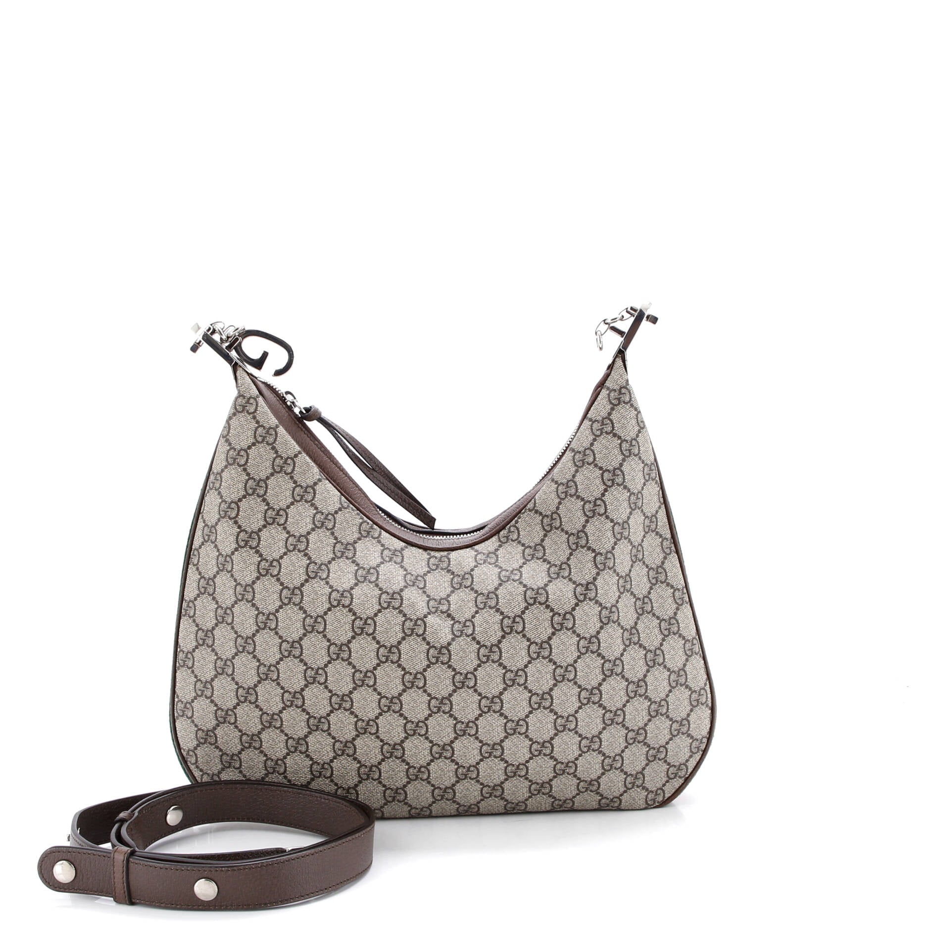 Attache Shoulder Bag GG Coated Canvas Medium