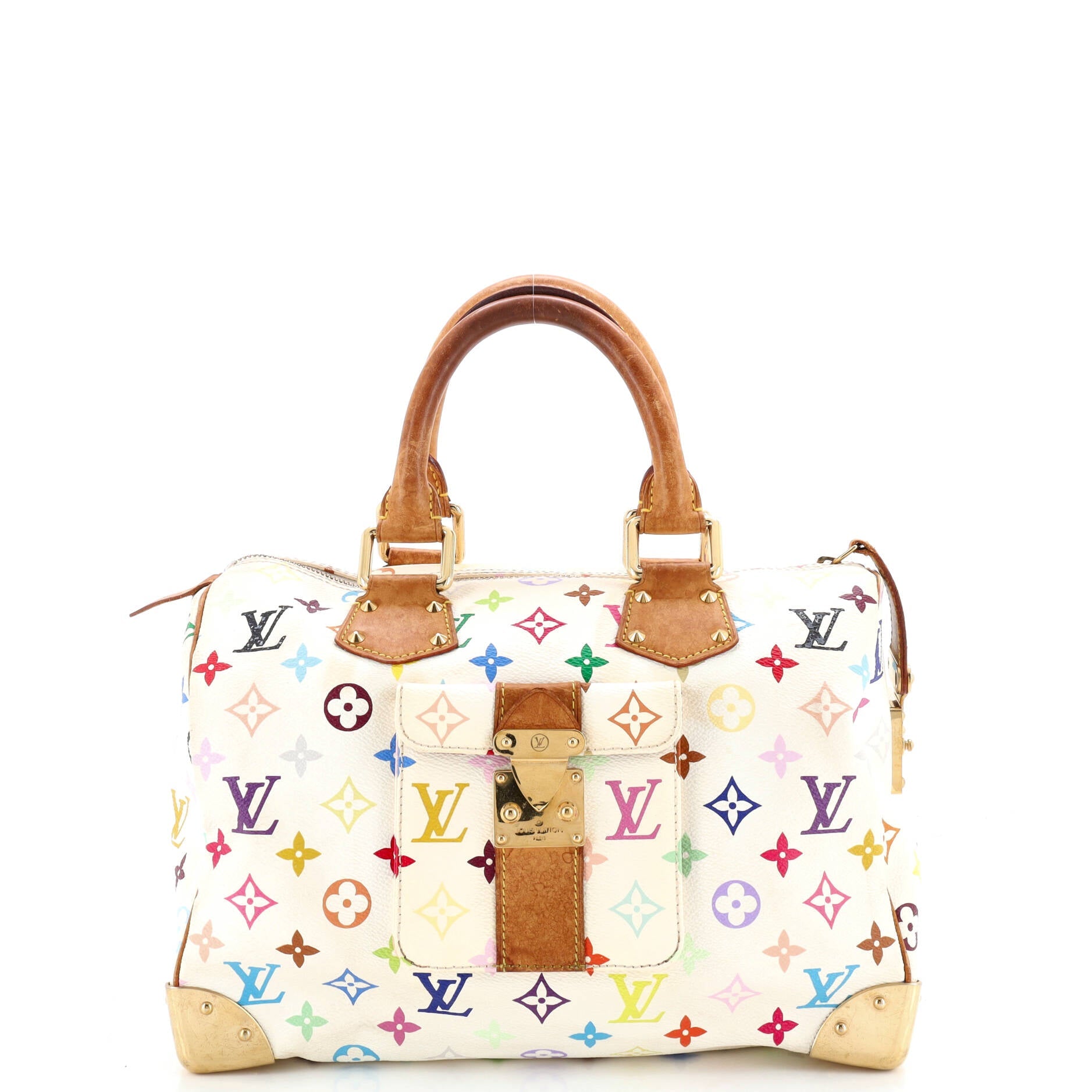 Speedy Handbag Monogram Multicolor 30
