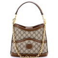 Retro Interlocking G Hobo GG Coated Canvas