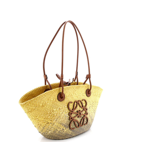 Anagram Basket Tote Raffia Small
