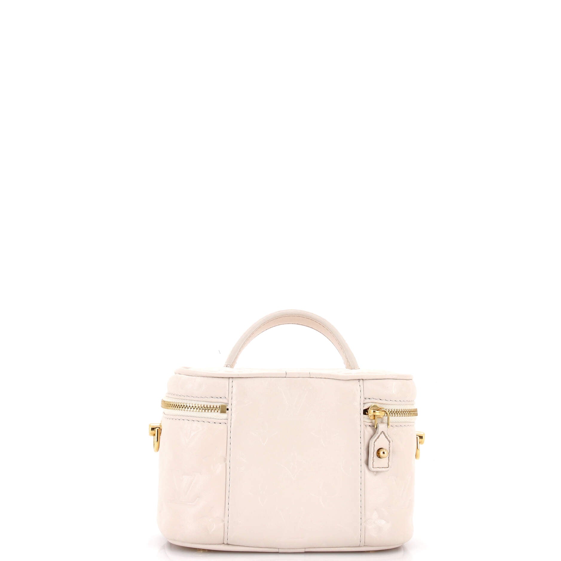 Vanity Handbag Monogram Embossed Lambskin PM