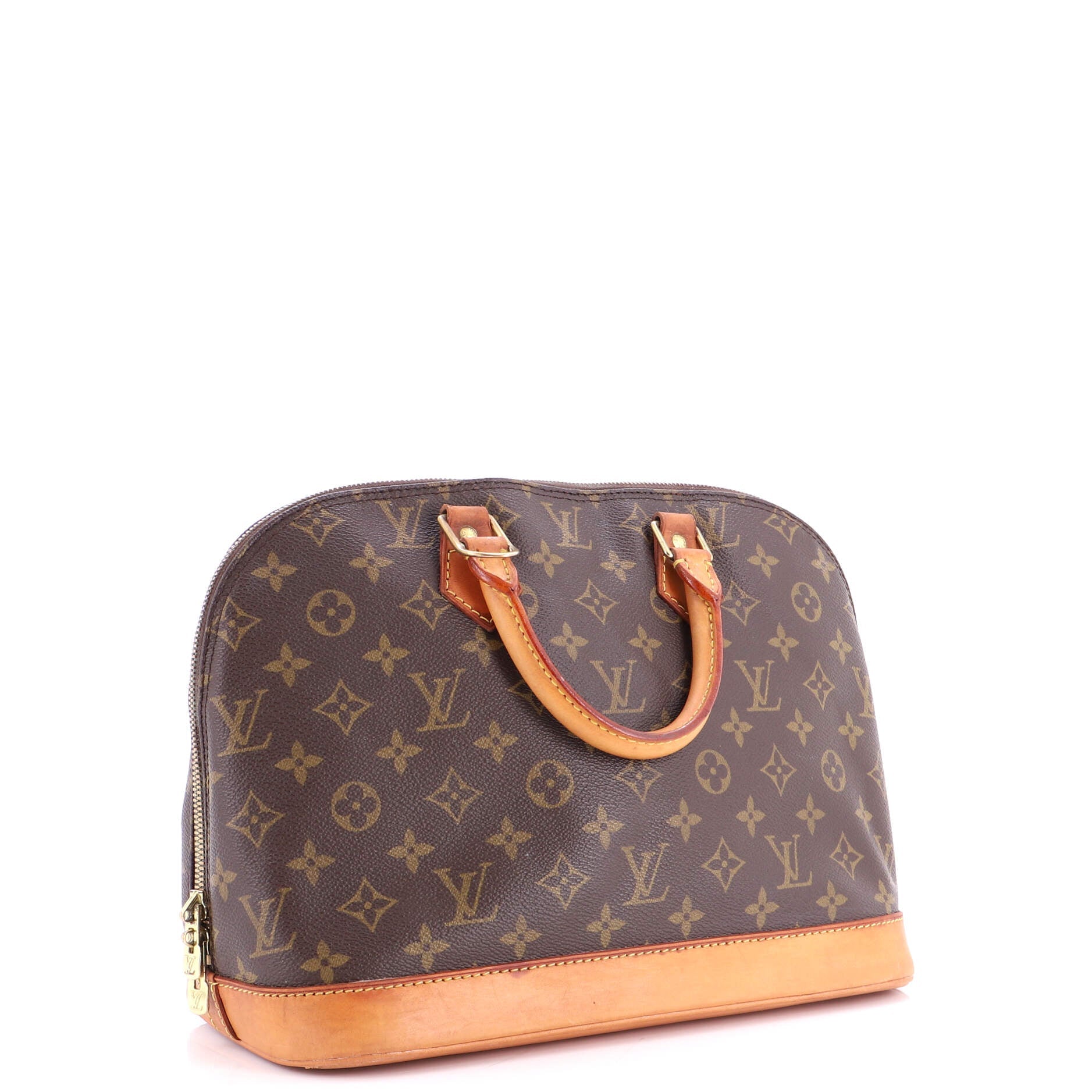 Vintage Alma Handbag Monogram Canvas PM