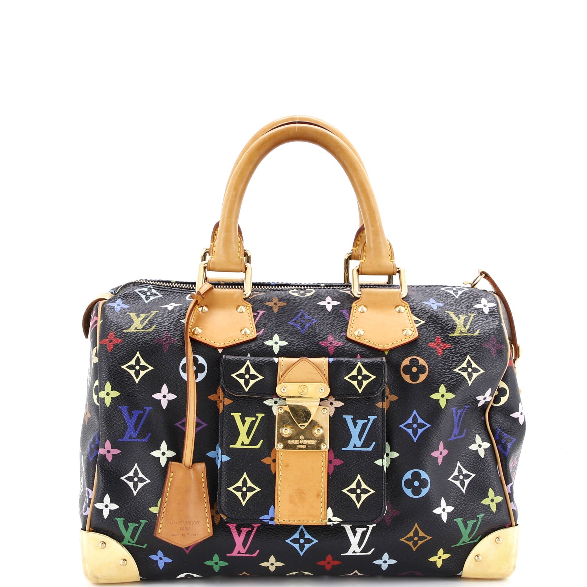 Speedy Handbag Monogram Multicolor 30