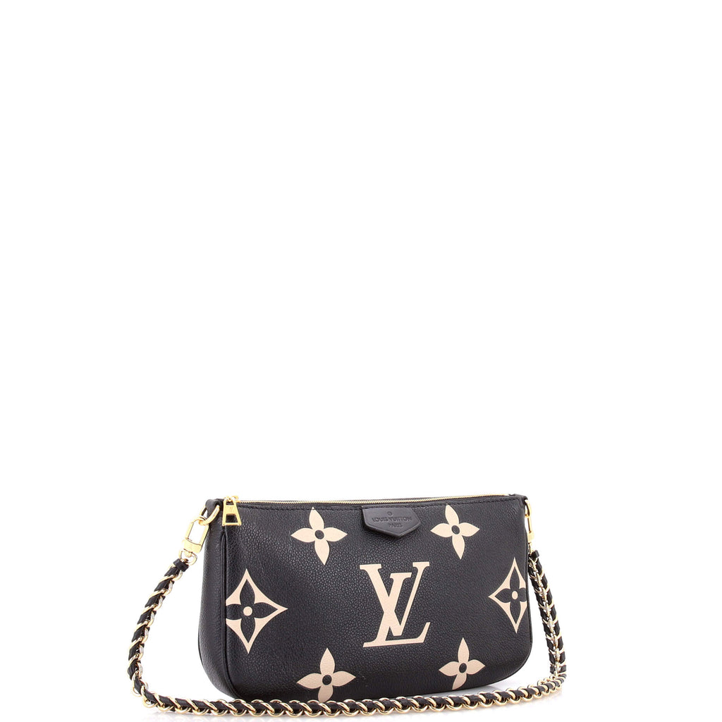 Multi Pochette Accessoires Bicolor Monogram Empreinte Giant